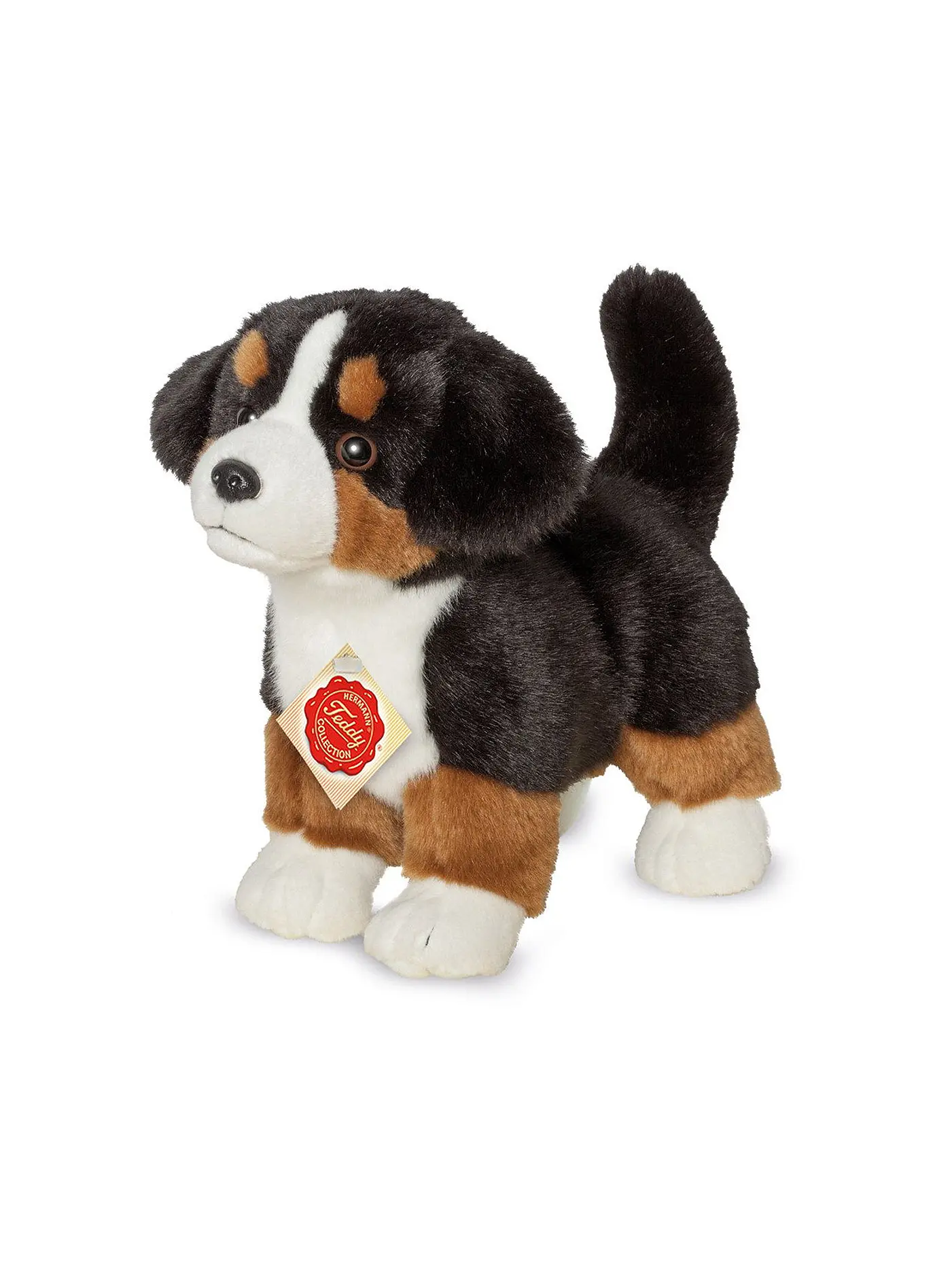 HERMANN TEDDY | Plüschtier - Berner Sennenhund Welpe stehend 23cm | 